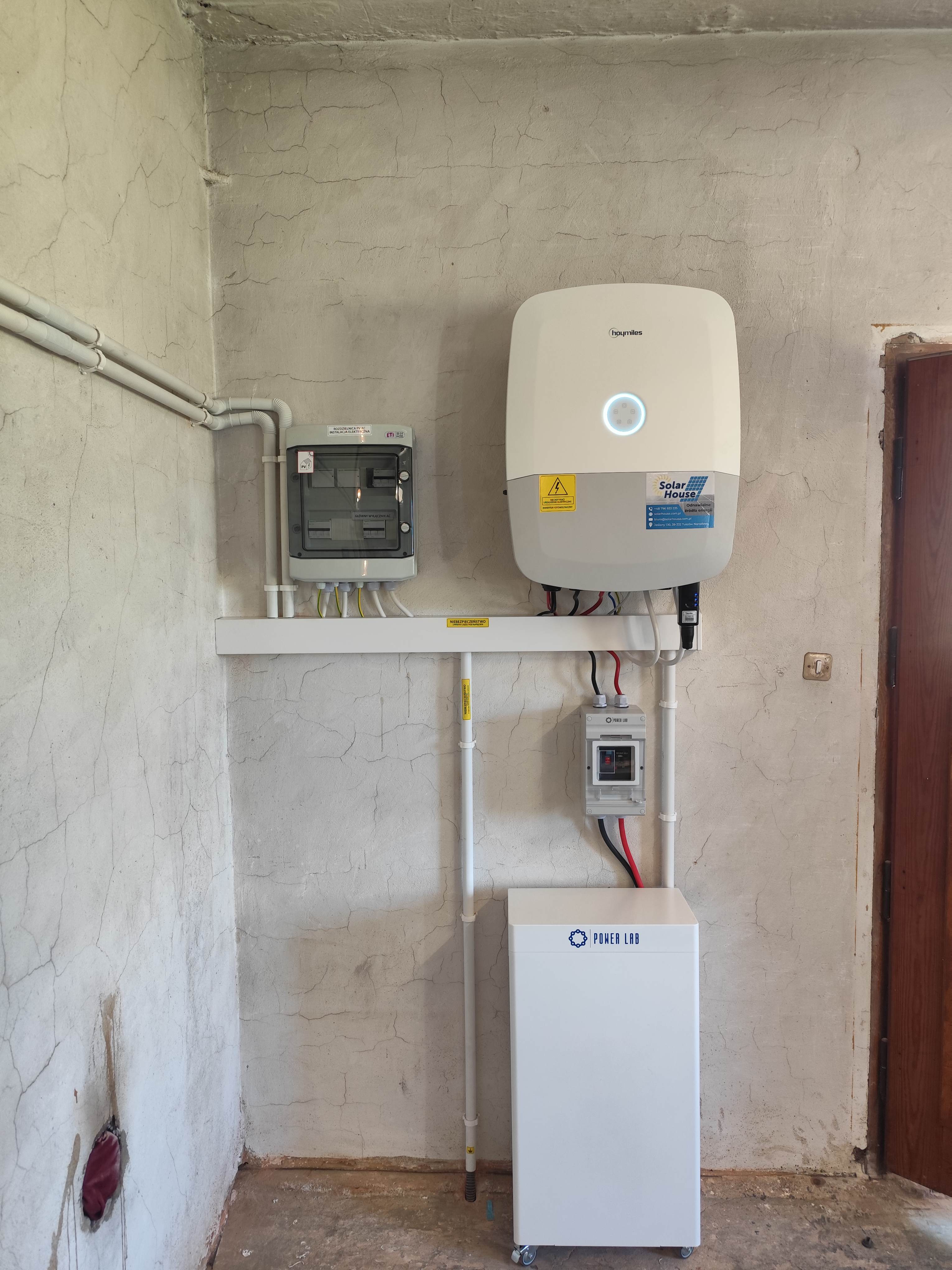 Przydomowa instalacja magazynu energii